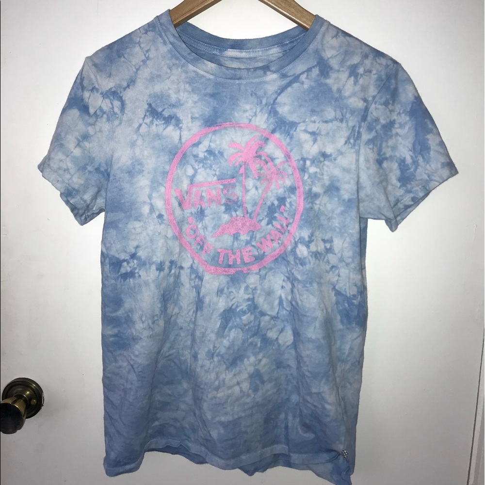 vans tie dye shirt